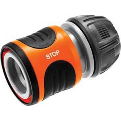 3BL RACCORDO RAPIDO CON PORTAGOMMA E ACQUASTOP - per tubi da 1/2"-5/8" in blister (18213-20)