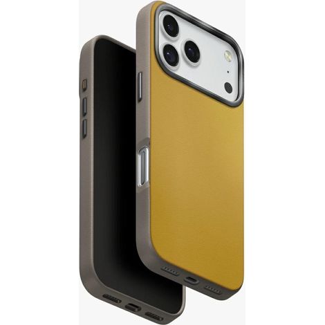 Funda Uniq Lyden DS para iPhone 17 Pro con carga Magclick - Amarillo-Gris (1/5)
