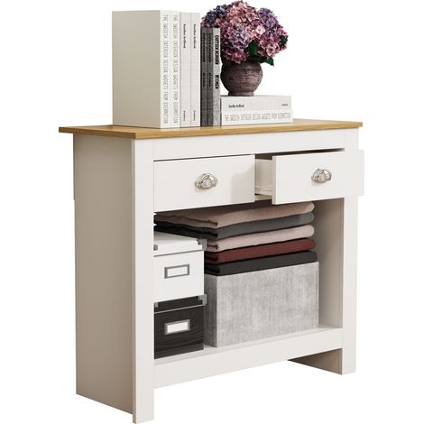 Commode et sideboard Balusa H. 76 x L. 85 x P. 35 cm Blanc