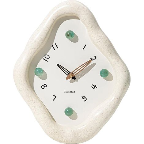 Wall clock, 12-inch modern wall clock, creative battery-operated clock, silent non-ticking clock for office, living room, home, elegant clocks for bedroom decoration (1/5)