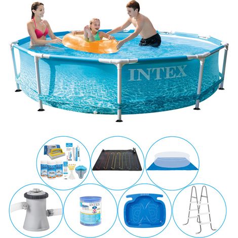 Intex Piscine Tubulaire Ronde - 305x76 cm - 7-pièces  S20970 (1/5)