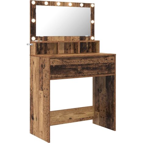Maison Exclusive - Tavoli da Trucco per Camera da Letto con cassetto Legno vecchio (1/5)