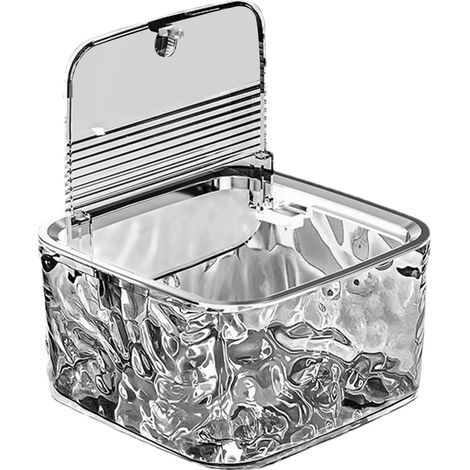 Boîte de rangement pour accessoires cheveux , élastiques et autres Petit contenant avec couvercle , (1/5)