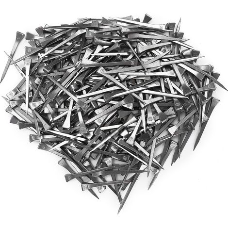 250 pièces E6 haute qualité fer à cheval clou en acier sabot cheville fixant fermement accessoire d'outil de cheval