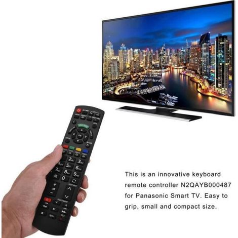 Télécommande de remplacement pour Panasonic N2QAYB000487 (1/4)