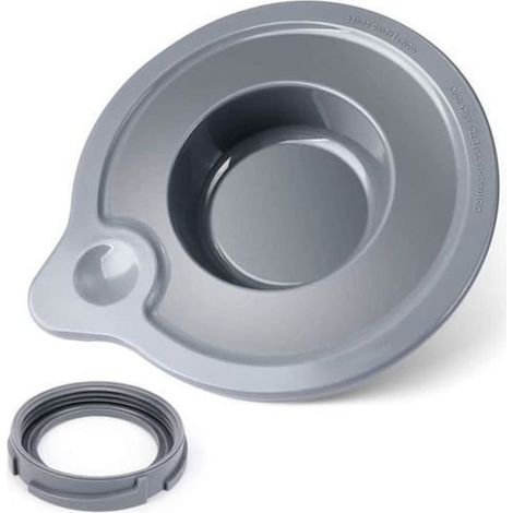 Couvercle de Bol de MéLangeurs Compatible avec le Support de Bol en Verre pour MéLangeur KitchenAid K5GB 5Pintes KSM150PS BLENDER