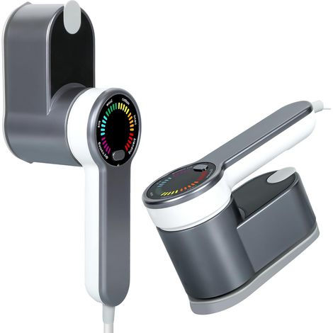 Fer à vapeur portable avec écran LCD, 6 modes, mini fer à vapeur avec réservoir d'eau de 120 ml, 1200W Small Garment Steamer, pour maison, dortoir, voyage (1/4)