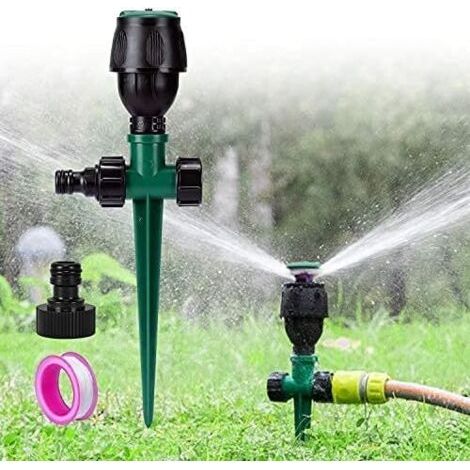 Arroseur de jardin, arroseur de base à pointe d'irrigation rotative System 360 pour pelouse, jardin, pelouse (1/5)