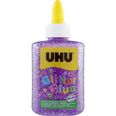 Colla Viola per Decorazioni Glitter Glue UHU 88,5 ml (1/5)