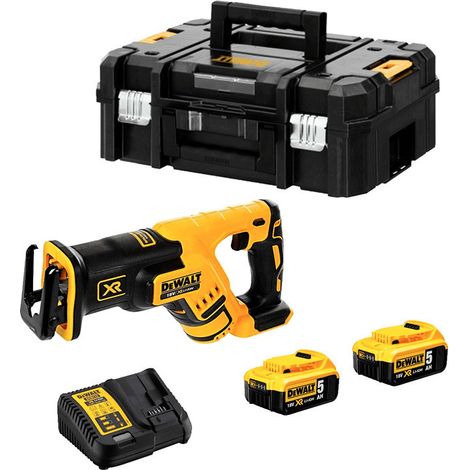 Severin – Scie sabre 18V XR avec 2 batteries 5.0Ah – Moteur Brushless – Emmanchement 4 positions pour découpe précise – Coffret TSTAK (1/10)