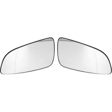 2PCS Rétroviseur extérieur Verre Gauche Droit Adhésif Remplacement pour Holden Astra H 2004‑2009 (1/5)