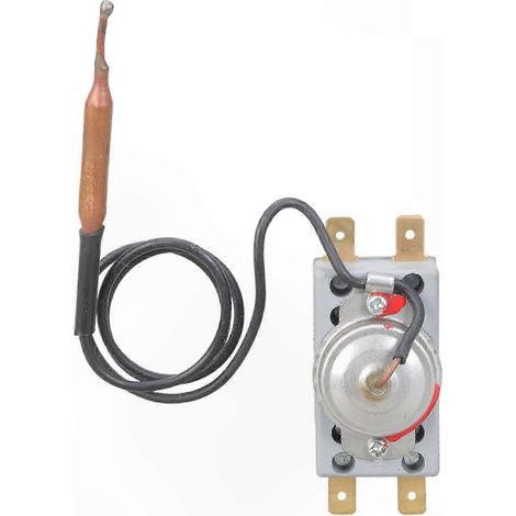 Thermostat chauffe-eau électrique 250V 20A, interrupteur de régulation thermique avec protection anti-surchauffe, installation facile, contrôleur de température fiable. (1/5)