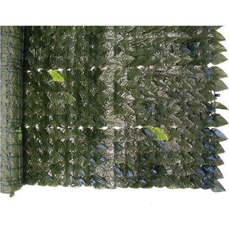 SIEPE ARTIFICIALE 'FOGLIE DI LAURO' mt 1,5 x 3