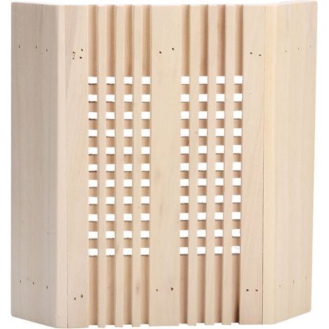 Abat-jour de sauna, abat-jour carré en bois, accessoire de sauna, lampe de sauna, housse de lampe de sauna, kit d'éclairage pour sauna, chambre à vapeur (1/5)