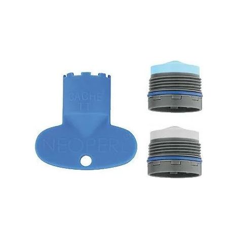 Aireador de lavabo GROHE modelo QUADRA, 2 piezas con llave