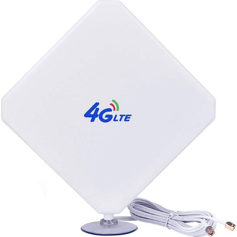 Antenne LTE 4G haute performance 35 dBi, amplificateur de signal WiFi, adaptateur modem, récepteur réseau, antenne longue portée pour points d'accès mobiles