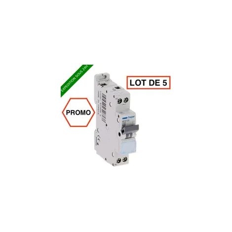Disjoncteur bipolaire CC 32A – Courbe C – Protection solaire – Pour régulateur et batterie – Calibré pour courant de court-circuit – Noark