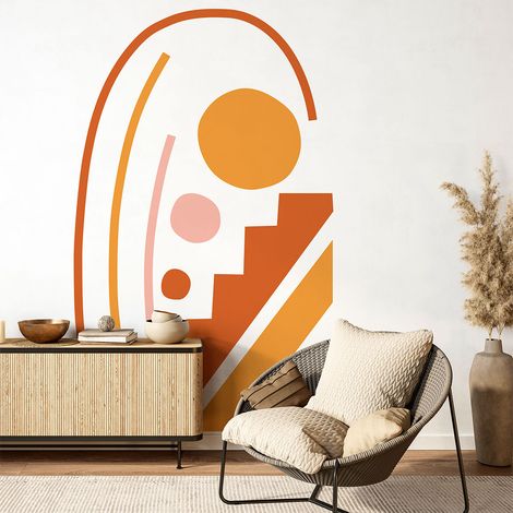 Papier peint intissé pré-encollé fresques géantes - ARCHE MODERNE SAIKA - 90x60cm (1/5)