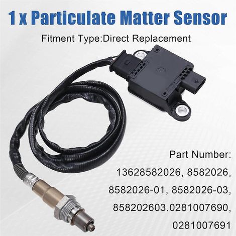 Feinstaubsensor (PM) für Pkw 13628582026, kompatibel mit den Modellen 3, 5, 6, 7 und 8 (siehe Abbildung) (1/5)