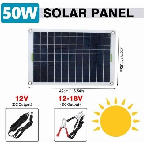 Kit de pompe à eau solaire Panel 800L/h 12V pour Maison, voiture et bateau, fontaine de jardin-Ywey (1/5)