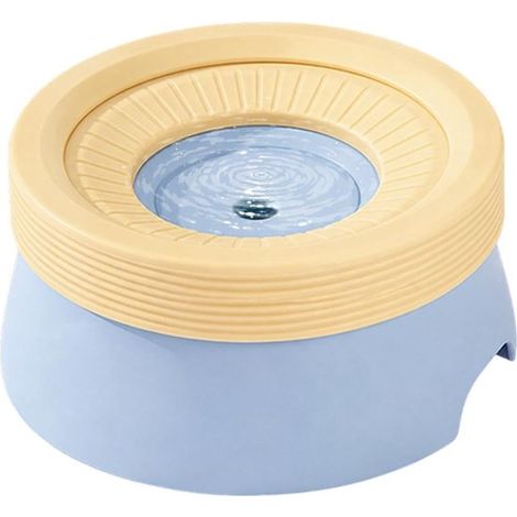 Gamelle pour chat - Distributeur d'eau pour chien - Eau propre - Flotteur amovible - 600 m - Bleu (1/5)