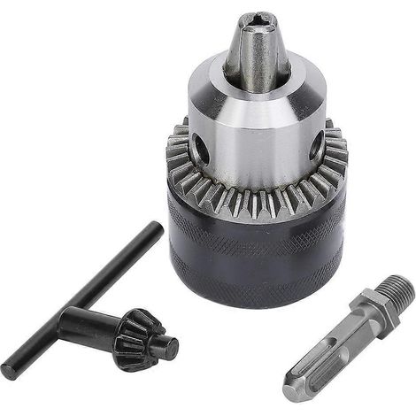 Jeu d'adaptateurs pour mandrin de perçage sans clé 3,0–16 mm 1/2–20 UNF avec adaptateur à queue carrée