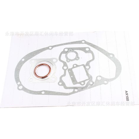 Motorcycle parts suitable for Suzuki AX100 full motorcycle gasket repair package paper gasket cylinder gasket sealing gasket