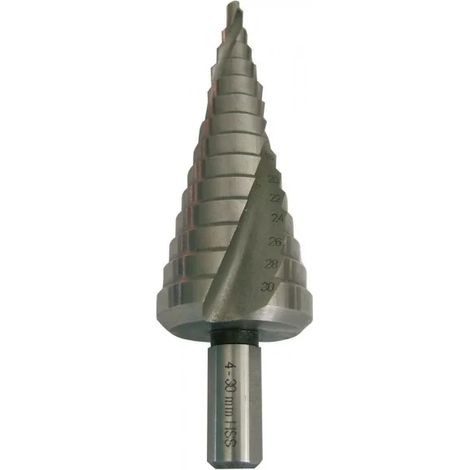Makita Utensile conico a gradino con taglienti elicoidali per metallo - 6-37 x 12