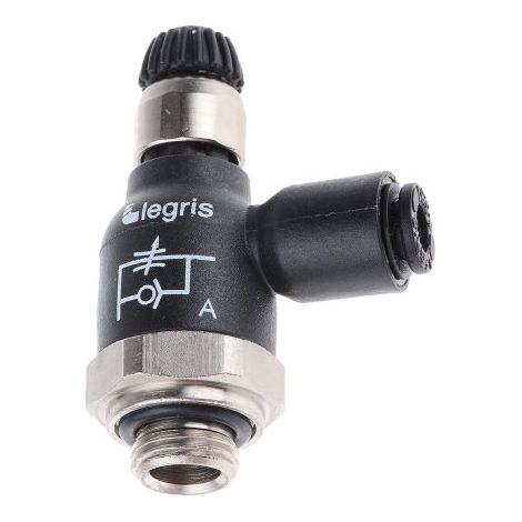 Régulateur d'échappement Legris 7 060, G 1/8 Mâle ( Prix pour 1 )