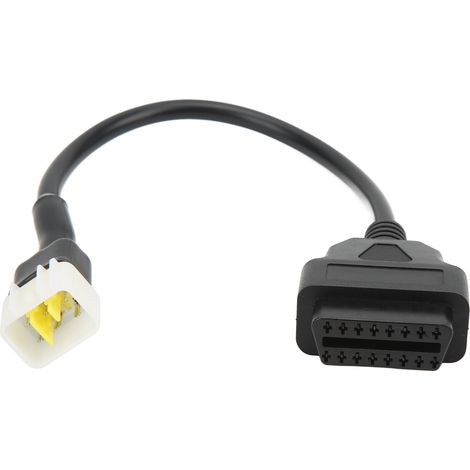 Câble de connecteur de diagnostic à 6 broches pour motos Delphi, adaptateur de diagnostic OBD de remplacement. (1/5)