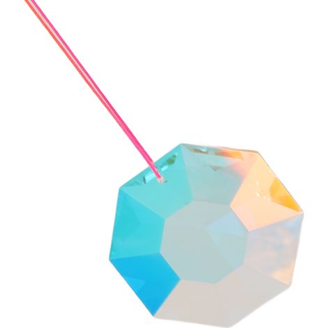 Attrape-soleil en cristal suspendu, pendentifs en cristal aux prismes exquis et polyvalents, pour la photographie de Noël et de fenêtre, coloré (1/5)