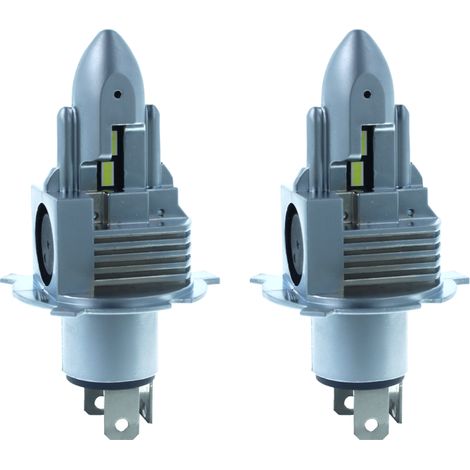 Lampada Full Led H4 12V 30W Bianco 6000K 3000/3000LM 360 Gradi Canbus Slim Con Ventola (1/3)