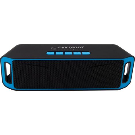 Esperanza Bt Altavoz Fm Folk Negro/Azul