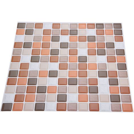 Stickers muraux autocollants pour carrelage, pour la maison, la chambre, le salon, la salle de bain, décoration à faire soi-même (YJC0008) (1/5)
