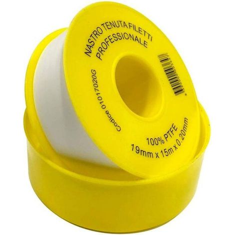 NASTRO TEFLON PER GAS 3/4x15 mt. x 0,2 mm