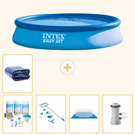 Intex Piscine Easy Set Ronde - 396x84 cm - 6-pièces  S20182 (1/5)