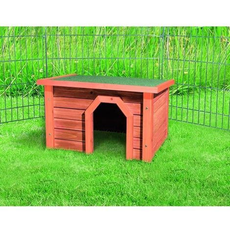 Habitat per piccoli animali - TRIXIE - Natura - Pino verniciato - Esterno - Coniglio - Adulto - Roditore