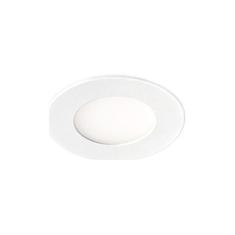 Aric – Spot encastrable LED 5W 3000K blanc – Design plat pour plafond – Épaisseur 23mm – Flux lumineux 400lm – Installation facile sans boîte (1/7)