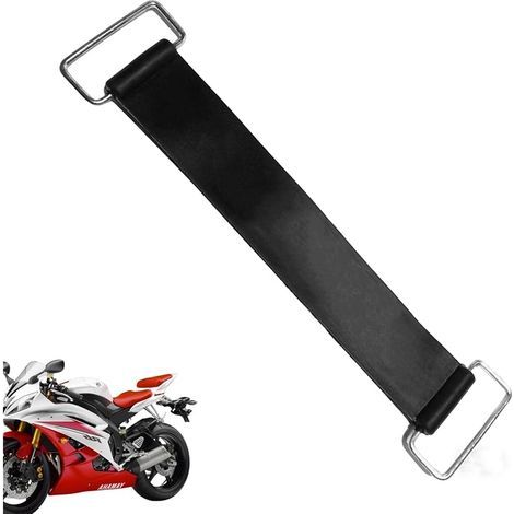 Gummi-Batteriegurt, elastischer Roller-Befestigungsgurt, elastisches Gummiband, Motorrad-Batteriestützgurt-Zubehör, 17,5 x 2,5 cm, 1 Stück (1/5)