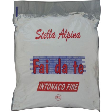Intonaco Grana Fine Da 5 Kg Self-Service - 4 Pz