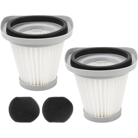 Lot de 2 filtres de rechange pour aspirateur, accessoires de filtre pour aspirateur Midea, compatibles avec les aspirateurs SC861 et SC861A. (1/5)
