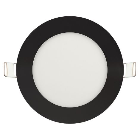 Dalle LED 6W 2700K 270lm Noir IP20 (1/3)