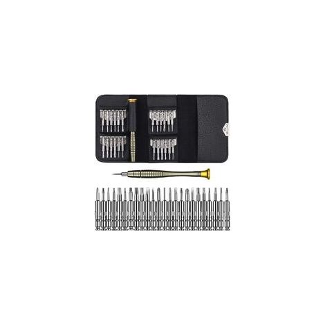 25-in-1 Präzisions-Schraubendreher-Reparatur-Set für Laptop, Uhr, Schmuck, Spielzeug, Brillen usw (1/4)