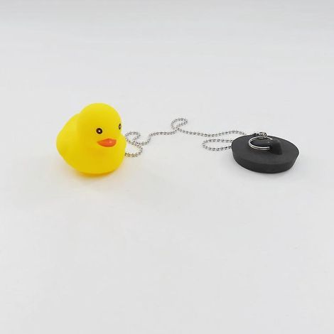 (canard Jaune) Bouchon De Bain En Caoutchouc Bouchon D'vier Universel Avec Anneau De Suspension Adapt La Salle De Bain Vier De Cuisine Baignoire (1/5)