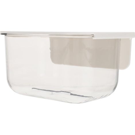 Porte-essuie-tout transparent multifonctionnel, étanche, sans perçage, organisateur mural pour (1/5)