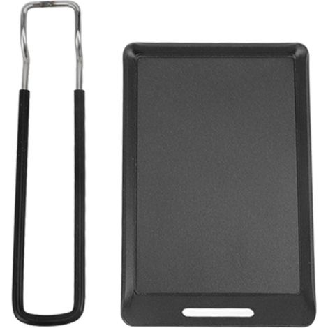 Mini poêle à frire carrée pour barbecue de Camping, Portable avec poignée pour la maison et l'extérieur (1/5)