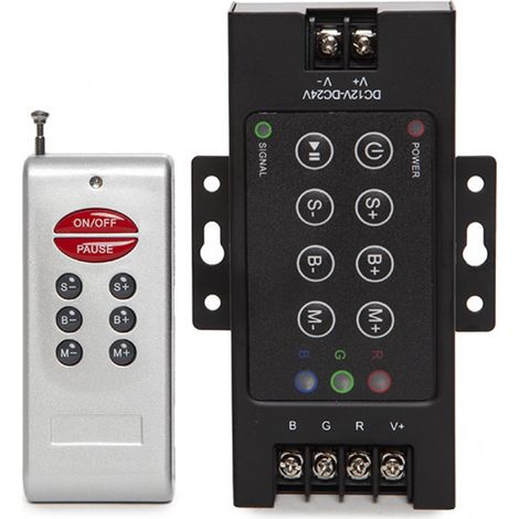 Controllore RGB Rf 24VDC ► 576W Telecomando