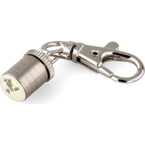 Luce di sicurezza a LED metallizzata per collare cani (1/4)