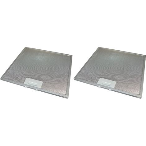 2 x Universal Cooker Hood Metal Grease Filter 330mm x 320mm (1/2)