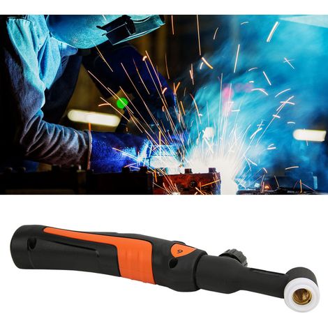 Torche de soudage TIG à tête flexible avec vanne de gaz et consommables de soudage refroidis par air (1/5)